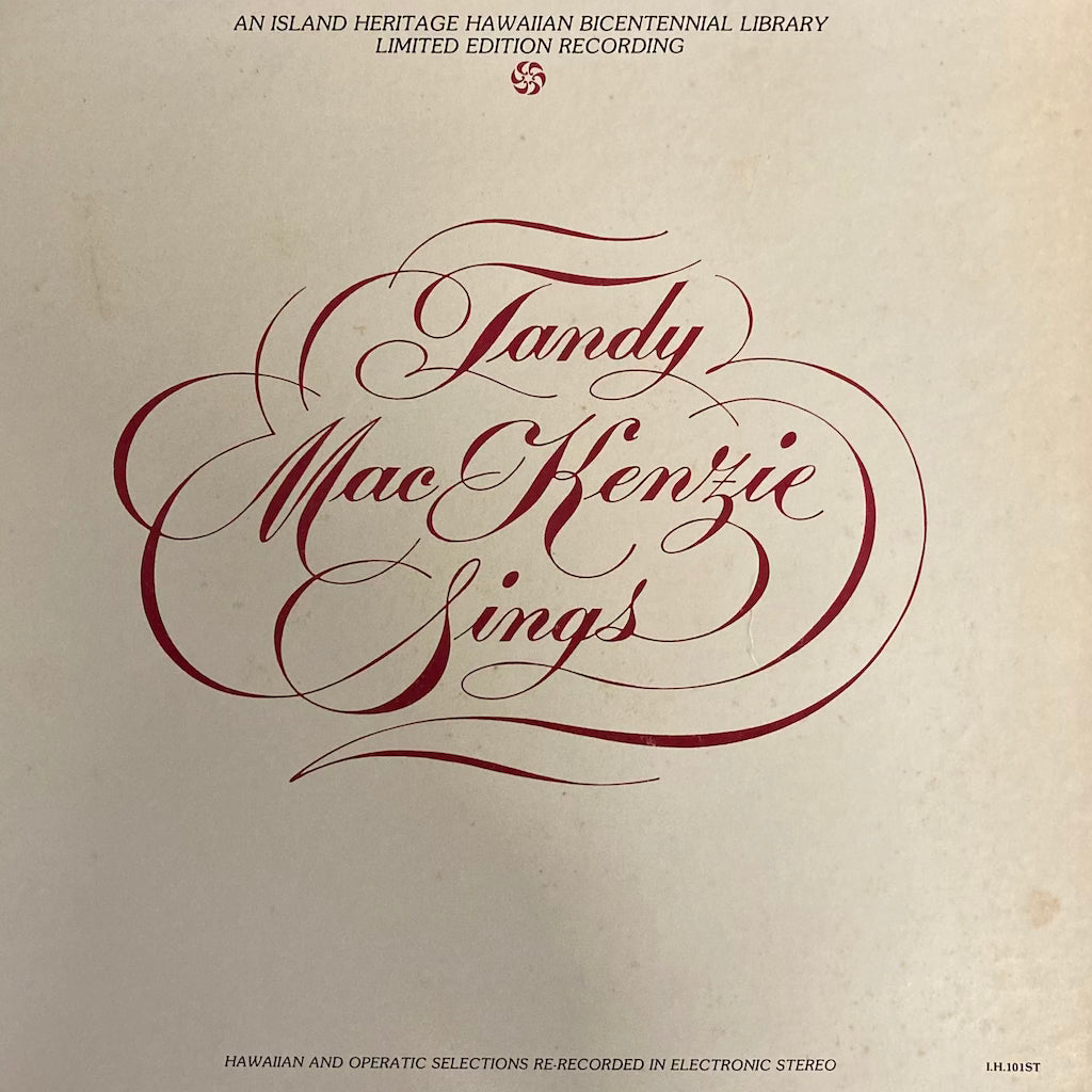 Tandy MacKenzie – Tandy MacKenzie Sings