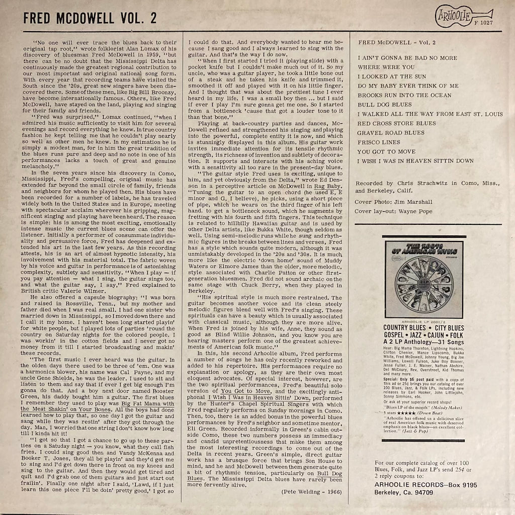 Fred McDowell - Vol. 2