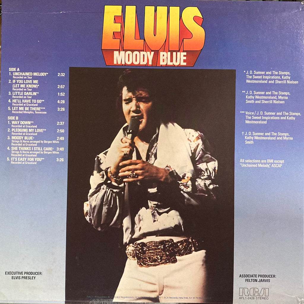 Elvis - Moody Blue