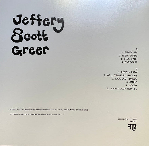 Jeffery Scott Greer - Schematics For A Blank Stare Vol.2