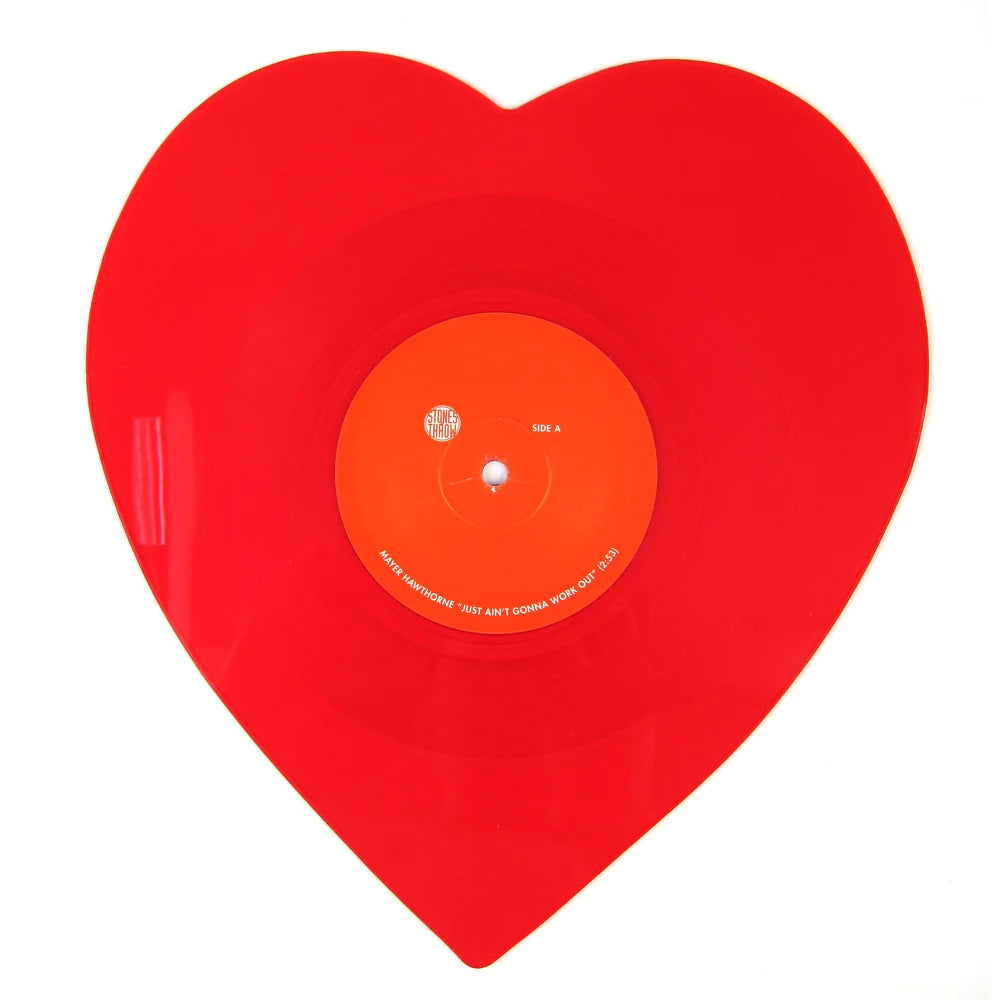 Mayer Hawthorne - Just Ain't Gonna Work Out b/w When I Said Goodbye (Heart Shaped Vinyl)