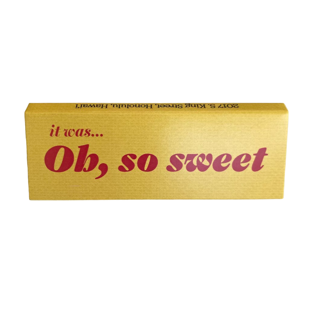 Rolling Papers - "Oh, so sweet"