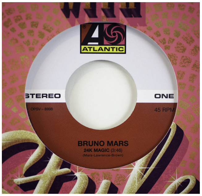 Bruno Mars - 24K Magic / Treasure Birthday Card