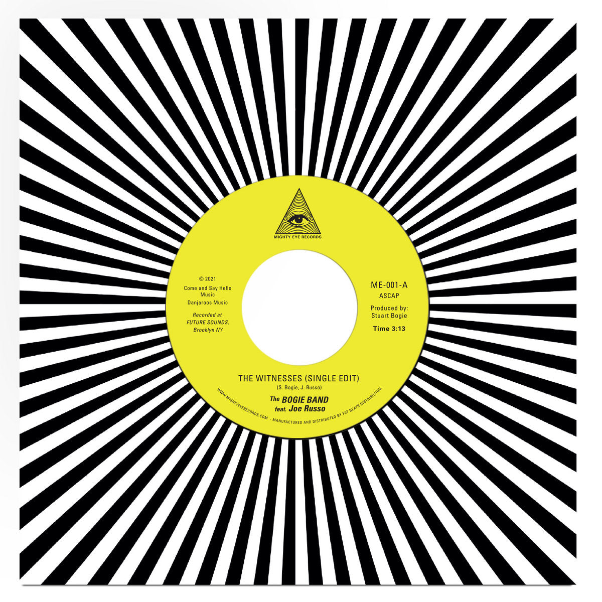 The Bogie Band (feat. Joe Russo) - The Witnesses b/w Take Them On [7”]