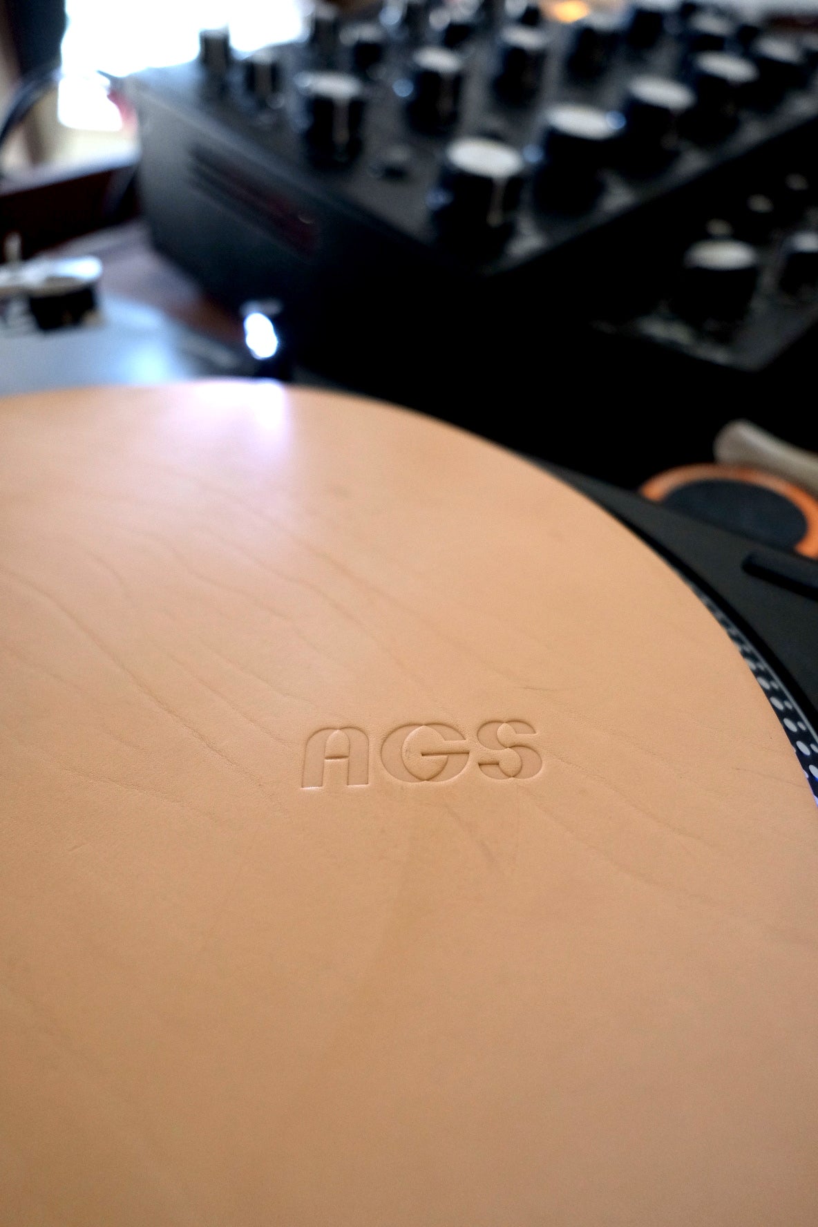 Leather Slipmat (Natural) - AGS Made In Honolulu