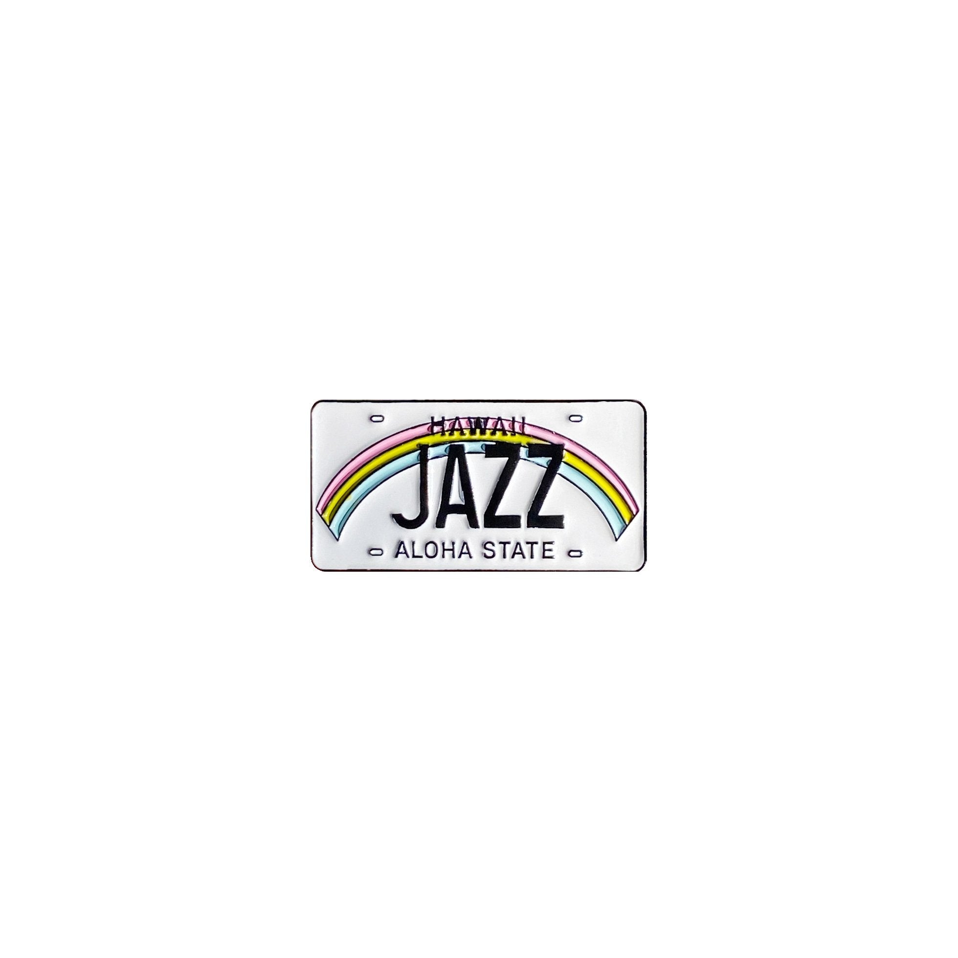 Hawaii License Plate "Genre" Pin